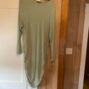 Sage green bodycon